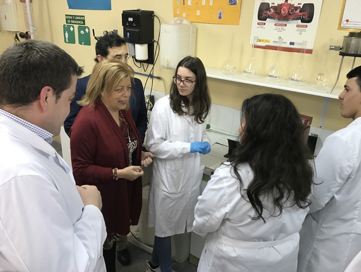 La consejera de Educación y Universidades, María Isabel Sánchez-Mora, presentó hoy el nuevo mapa regional de Formación Profesional 2017-2020 / 2