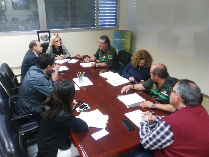 Reunión de trabajo, hoy en la Consejería