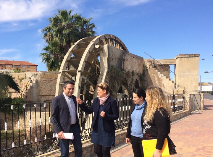La consejera de Cultura visita Alcantarilla