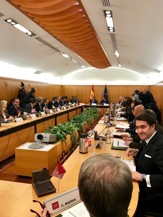 El director general de Seguridad Ciudadana y Emergencias, Manuel Durán, en la reunión constitutiva del Consejo Nacional de Protección Civil (2)