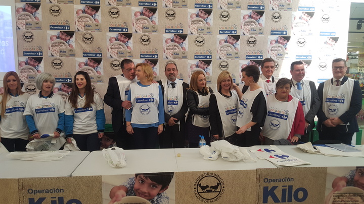 Presentación de la campaña Kilo Carrefour 2
