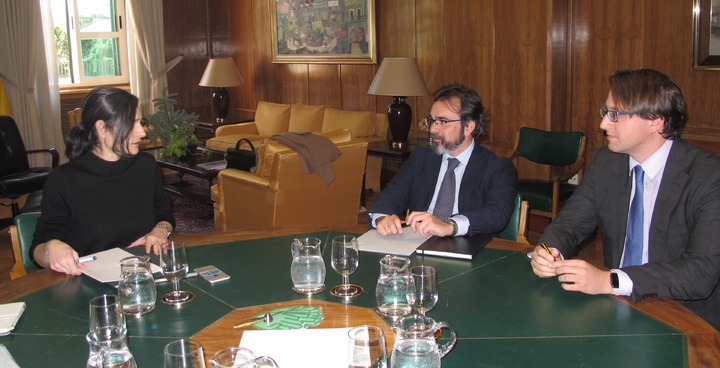 Reunión en Madrid con la secretaria de Estado de Medio Ambiente