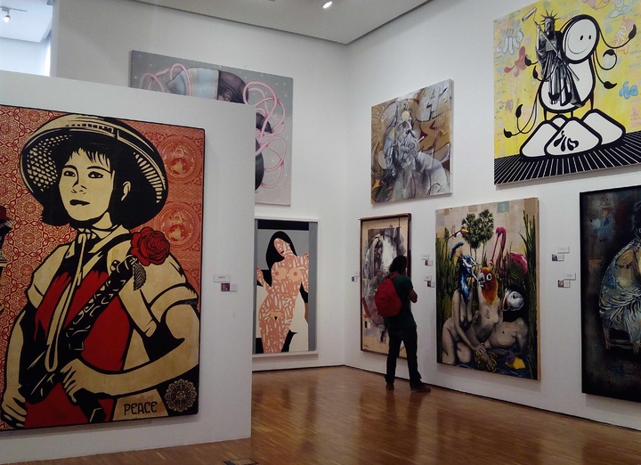 Exposición 'Arte urbano: De la calle al museo'.