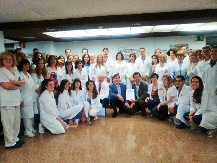 Visita al Servicio de Radiología del hospital Morales Meseguer