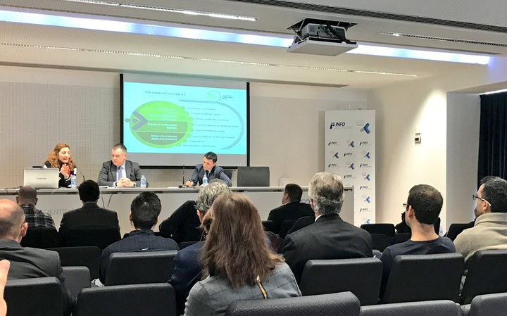Imagen de la jornada sobre ciberseguridad organizada a principios de año por el Instituto de Fomento