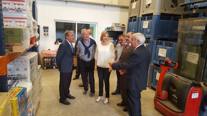 Visita instalaciones Banco de Alimentos en Cartagena