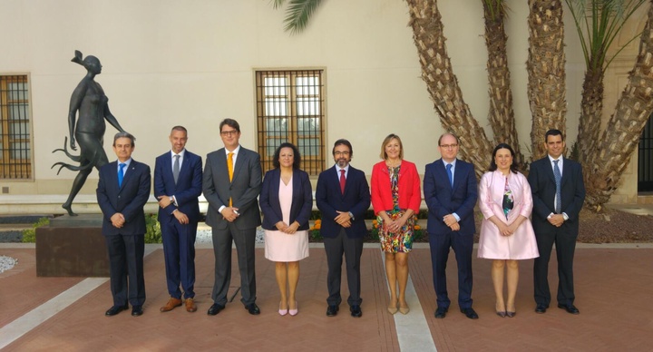 Toma de posesión de los nuevos altos cargos de la Consejería de Presidencia y Fomento