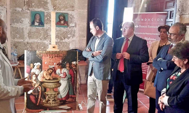 Restauración de las tablas de la Vera Cruz