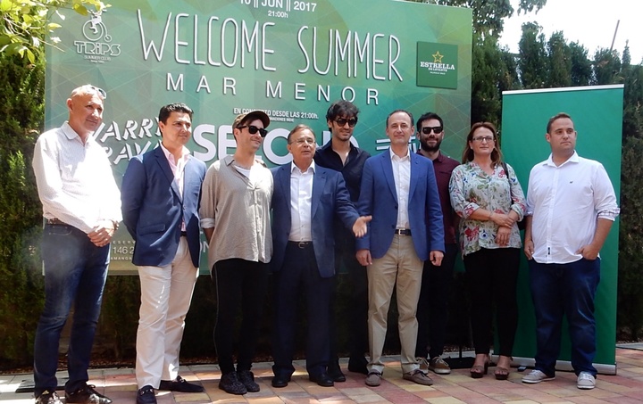 Presentación del festival 'Welcome Summer Mar Menor'