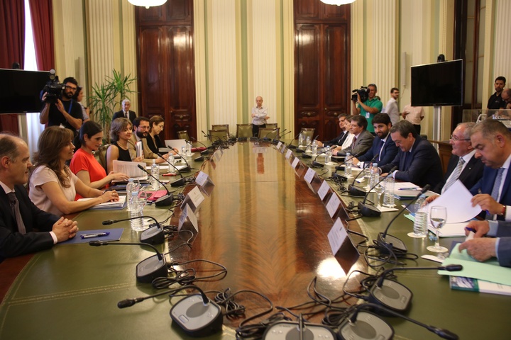 Reunión con la ministra de Agricultura