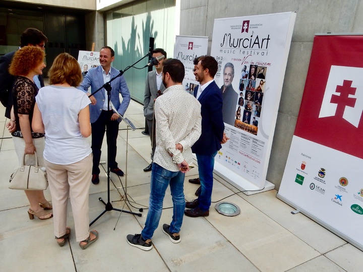 Presentación del festival de música 'Vox in Crucem'