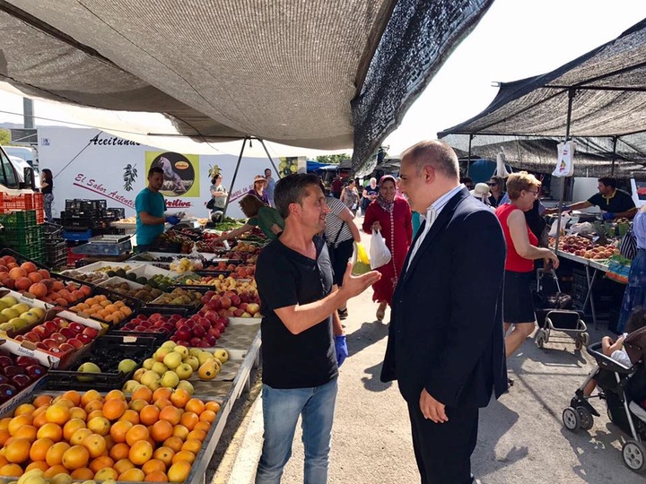 Visita al mercadillo semanal de Lorca