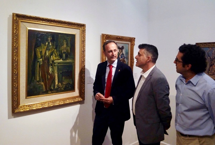 Presentación del nuevo cuadro del Mubam, Museo de Bellas Artes de Murcia