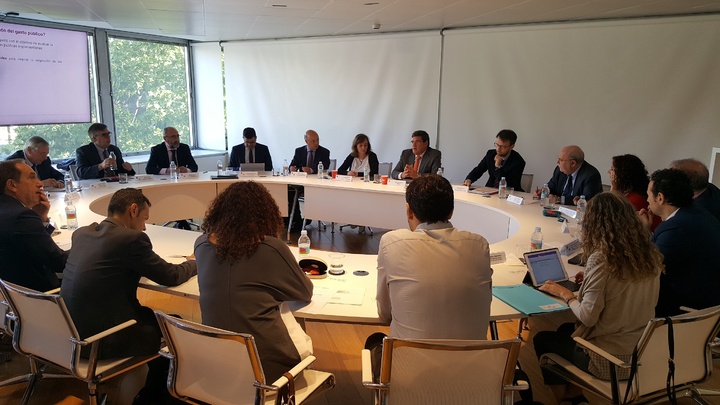 Reunión de la Autoridad Independiente de Responsabilidad Fiscal (AIReF).II