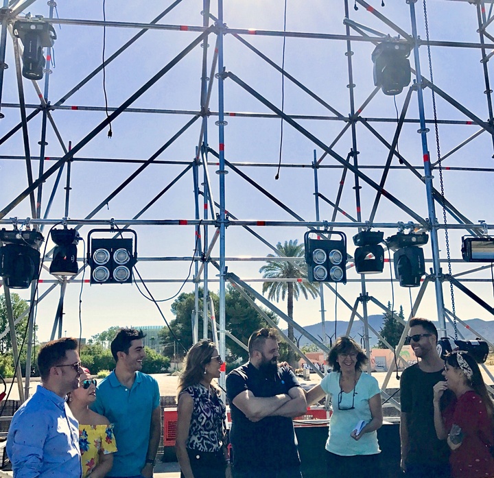 Visita al recinto del Animal Sound Festival