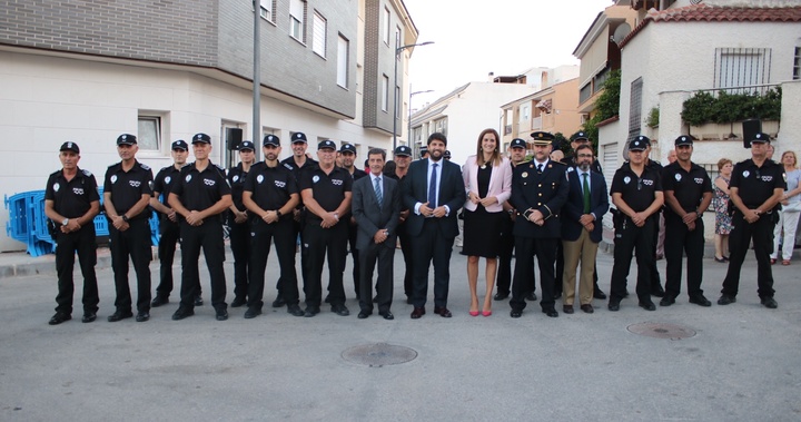 Fernando López Miras inaugura las nuevas dependencias de la Policía Local de Archena