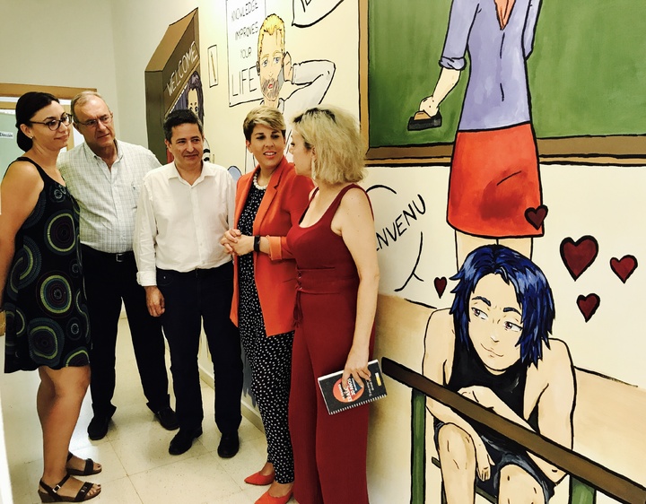 Visita al centro de educación para adultos 'García Alix'. II