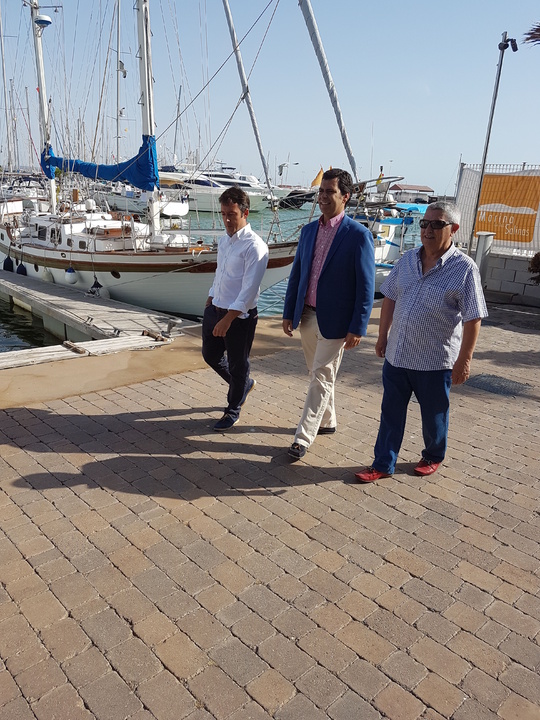 Visita al puerto deportivo Marina de las Salinas, en San Pedro del Pinatar