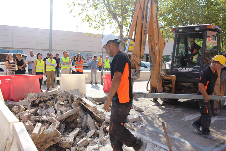 Obras Alameda de Cervantes de Lorca