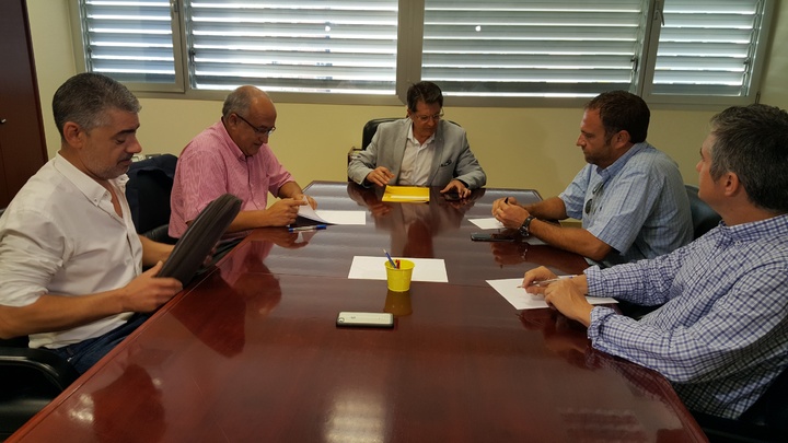 Reunión de trabajo con organizaciones agrarias