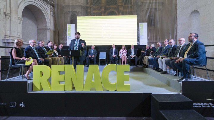 El presidente de la Comunidad, Fernando López Miras, presentó hace unas semanas el Plan Renace