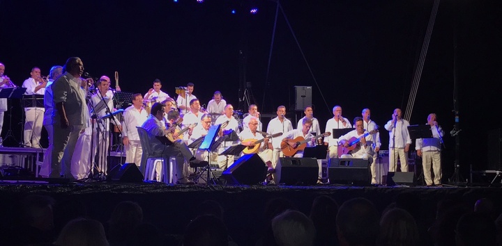 Imagen de Los Parrandboleros en concierto