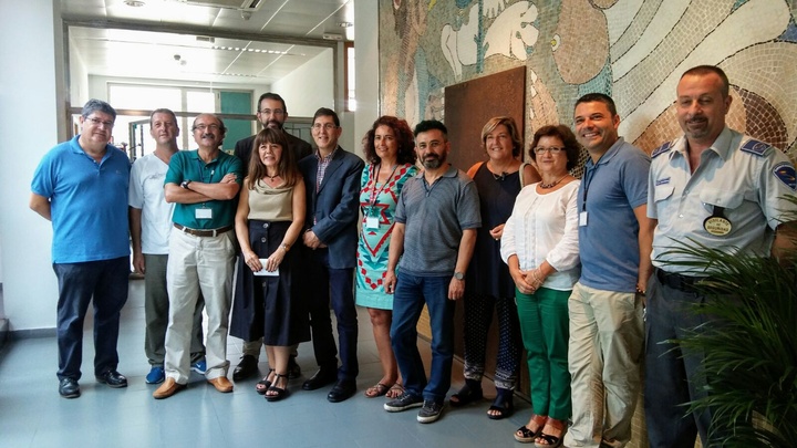 Visita del consejero de Salud al hospital psiquiátrico Román Alberca (II)