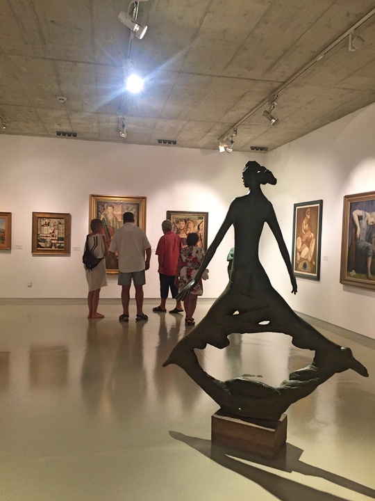 Exposición 'Arte español en las colecciones de la Comunidad Autónoma de la Región de Murcia (1959-1990)' en el Museo Regional de Arte Moderno