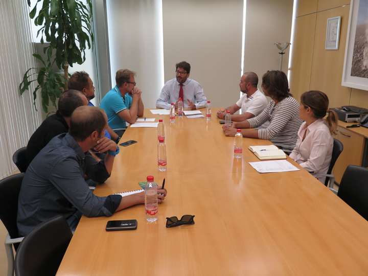 Reunión con la Asociación de Centros de Buceo de la Región de Murcia
