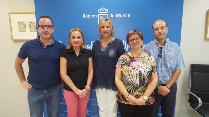 Reunión con el presidente de la Federación de Autismo de la Región de Murcia, Juan Carlos Pérez
