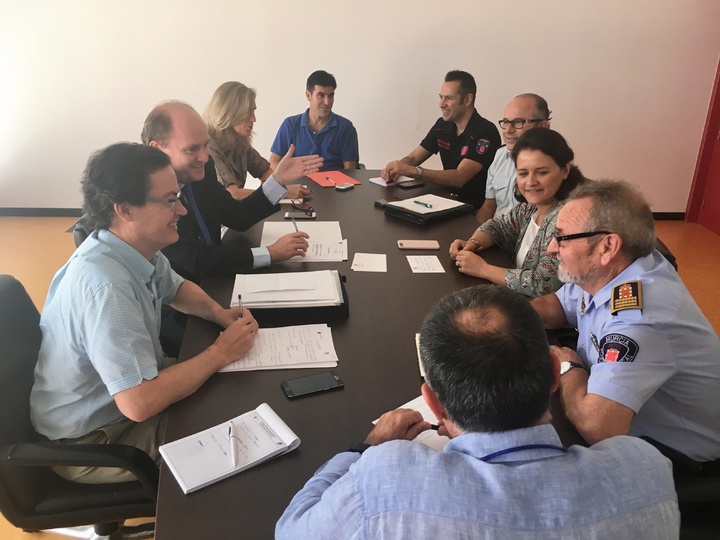 Comunidad y Ayuntamiento de Murcia coordinan la atención a emergencias
