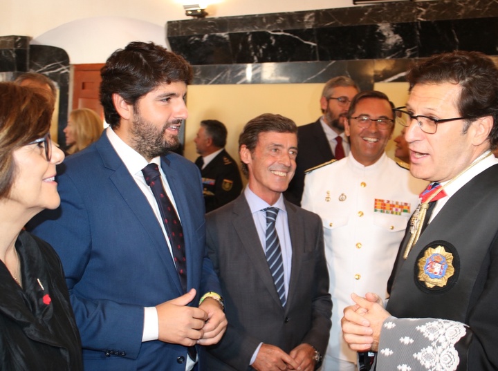 Fernando López Miras asiste al acto de apertura del Año Judicial de la Región de Murcia 2017-2018 (3)