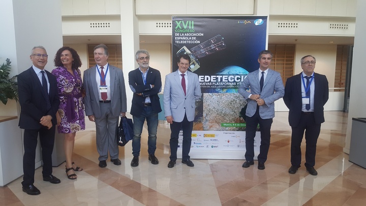El consejero inaugura el Congreso de la Sociedad Española de Teledetección