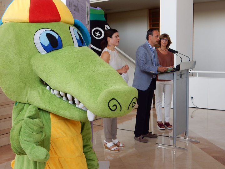 Imagen de la presentación del ciclo Conciertos en Familia con 'Drilo, el Cocodrilo'