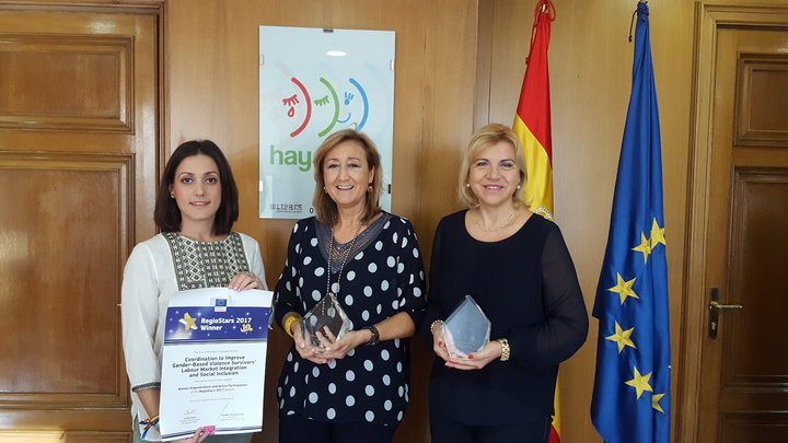 Reunión con la delegada del Gobierno para la Violencia de Género