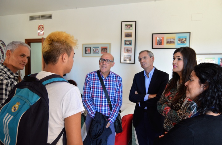 Visita al centro de Los Pinos