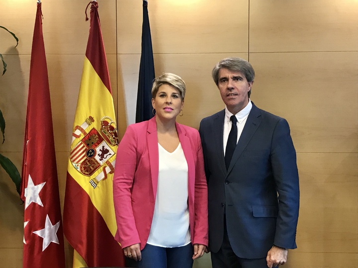 Reunión con el consejero de Presidencia, Justicia y Portavocía de la Comunidad de Madrid