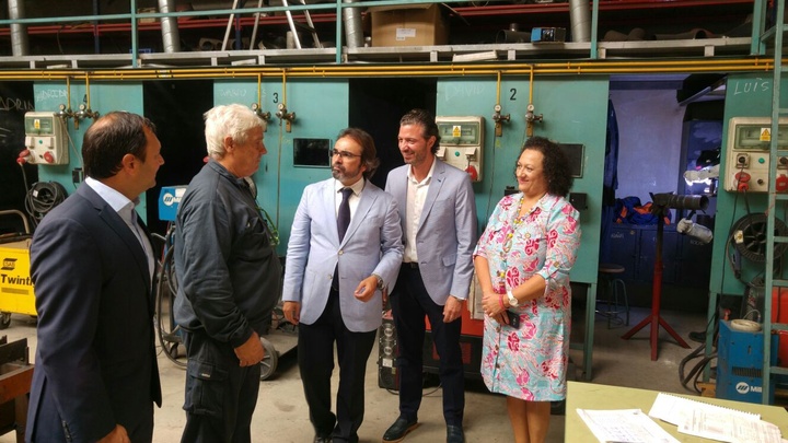 Visita a Fremm, Federación Regional de Empresarios del Metal de Murcia