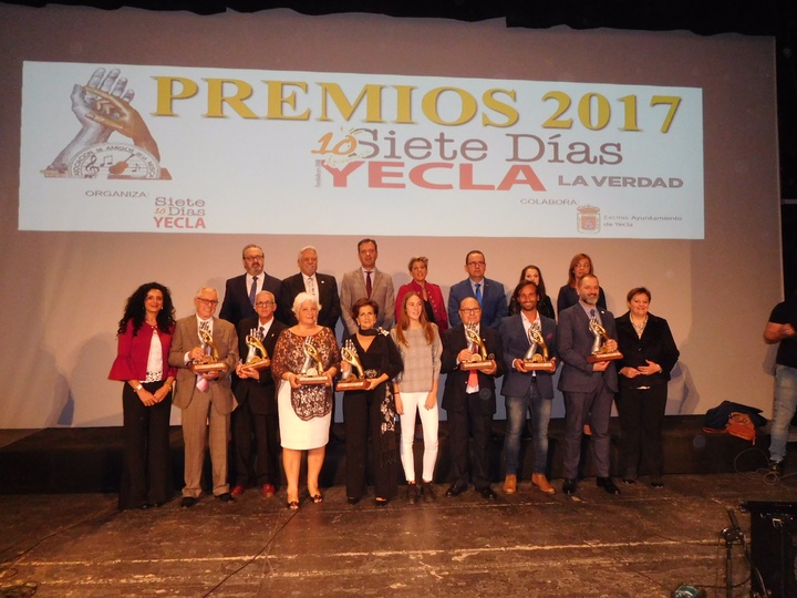 La consejera Noelia Arroyo asiste a la X Gala de los Premios Siete Días