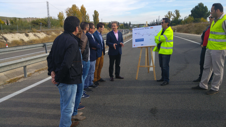 Visita a las obras de la Autovía del Noroeste