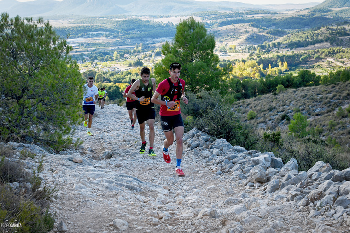 Imagen de Pedro Cañota de la prueba 'Caravaca Trail Experience'