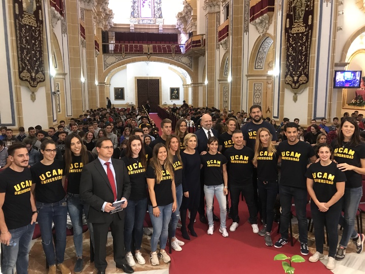 Martínez-Cachá inaugura las jornadas sobre Olimpismo organizadas por la UCAM y el COE
