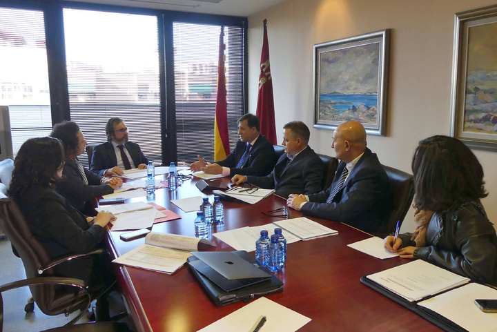 Reunión con la Asociación de Promotores Inmobiliarios de la Región de Murcia
