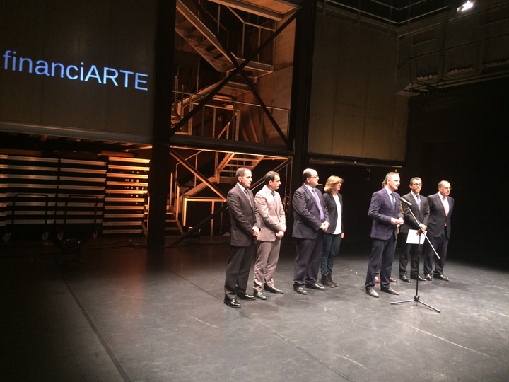 Imagen de la presentación de los préstamos a coste cero para las industrias culturales  (III)