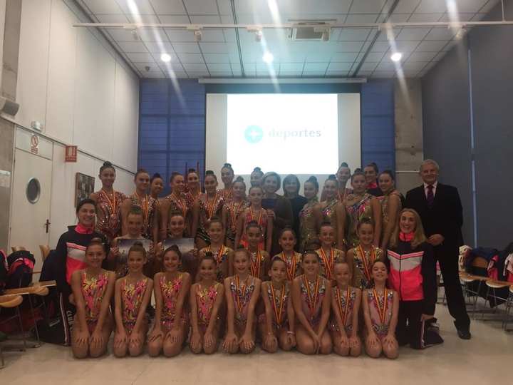 Club Cronos, plata en Copa de España de Conjuntos Reina Sofía