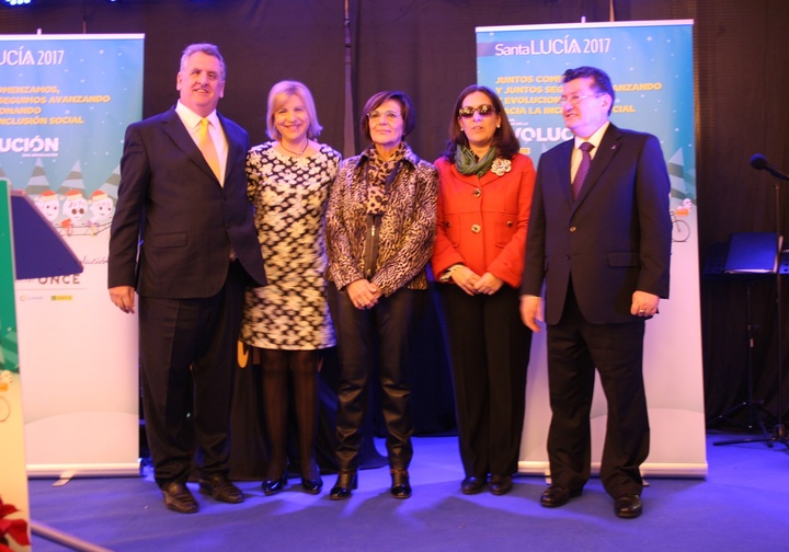 Celebración de la festividad de Santa Lucía, patrona de la Organización Nacional de Ciegos de España (2)