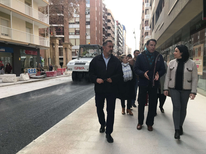 Obras Juan Carlos I de Lorca