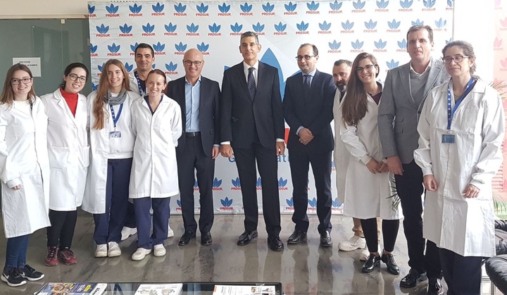 El consejero de Empleo visita las instalaciones de Prosur