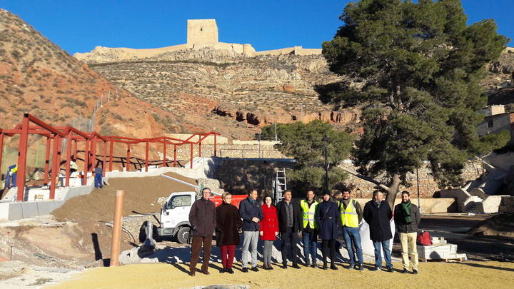Visita al Parque de la Mujer de Lorca