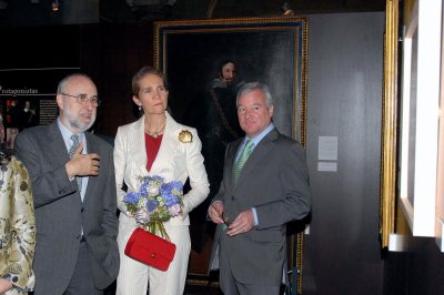 SAR la Infanta Elena inaugura la exposición sobre Saavedra Fajardo (5)